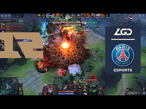 PSG.LGD vs RNG Game 1 - Upper bracket R2 - AMD SAPPHIRE DOTA PIT Online