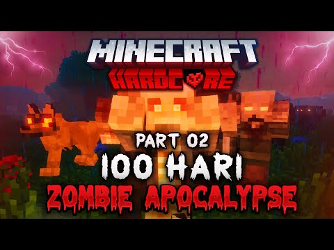EPIC Hardcore Zombie Apocalypse Adventure in Minecraft! (Pt. 2)