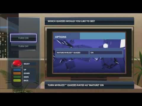 buzz quiz tv + wireless buzzers (playstation 3)