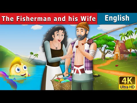 The Fisherman and His Wife in English | Fairy Tales in English | English Story | English Fairy Tales