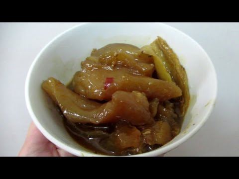 炆牛筋 Braised beef tendon