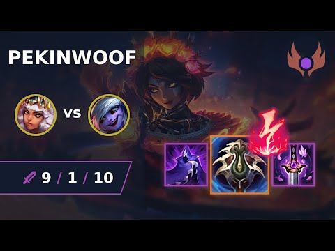 [ PekinWoof ] Qiyana MID vs Tristana | NA MASTER | LOL Season 2024