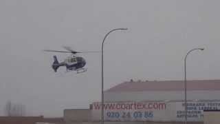 preview picture of video 'Helicóptero medicalizado en el polígono industrial de San Pedro del Arroyo (Ávila)'