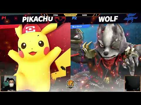 Rayenari Biweekly 24 - Winners Semi Final - Ryoma (Pikachu) Vs. Raider (Wolf, Fox) - SSBU