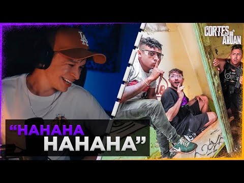 ARUAN REAGE A ESCONDE ESCONDE NO HOSPITAL ABANDONADO COM AIRSOFT (RENATO GARCIA) - Cortes do Aruan