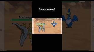 Did I win with Arceus?   #fypシ #viral #viralvideo #pokemon #pokemonshowdown #arceus #sweep