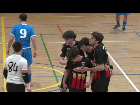 Resum Sant Joan de Vilassar FS 6 - 5 Maristes Montserrat Lleida (Divisió d'Honor Juvenil FS, J19)