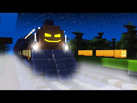 Spooky Trains 2 in Minecraft Animation