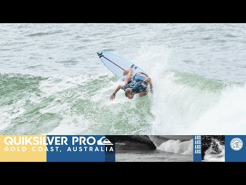 De Souza vs. Buchan vs. Cardoso - Round One, Heat 8 - Quiksilver Pro Gold Coast 2018
