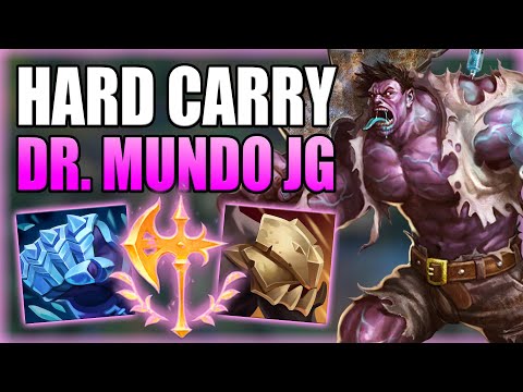 HOW TO PLAY DR MUNDO JUNGLE & HARD CARRY POST JUNGLE NERFS Season 11 Mundo Guide - League of legends