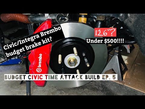 DIY Brembo big brakes Civic & Integra