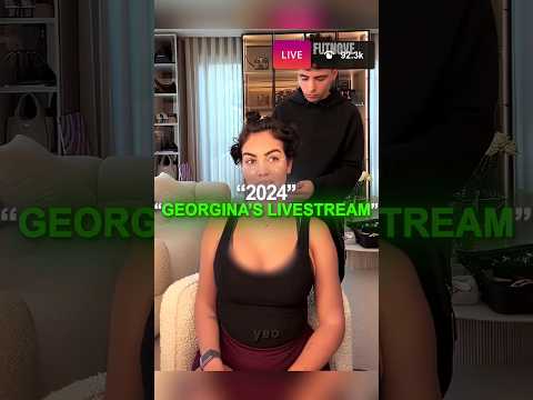 Ronaldo faz a live de Georgina vitalizar 🤯🥶