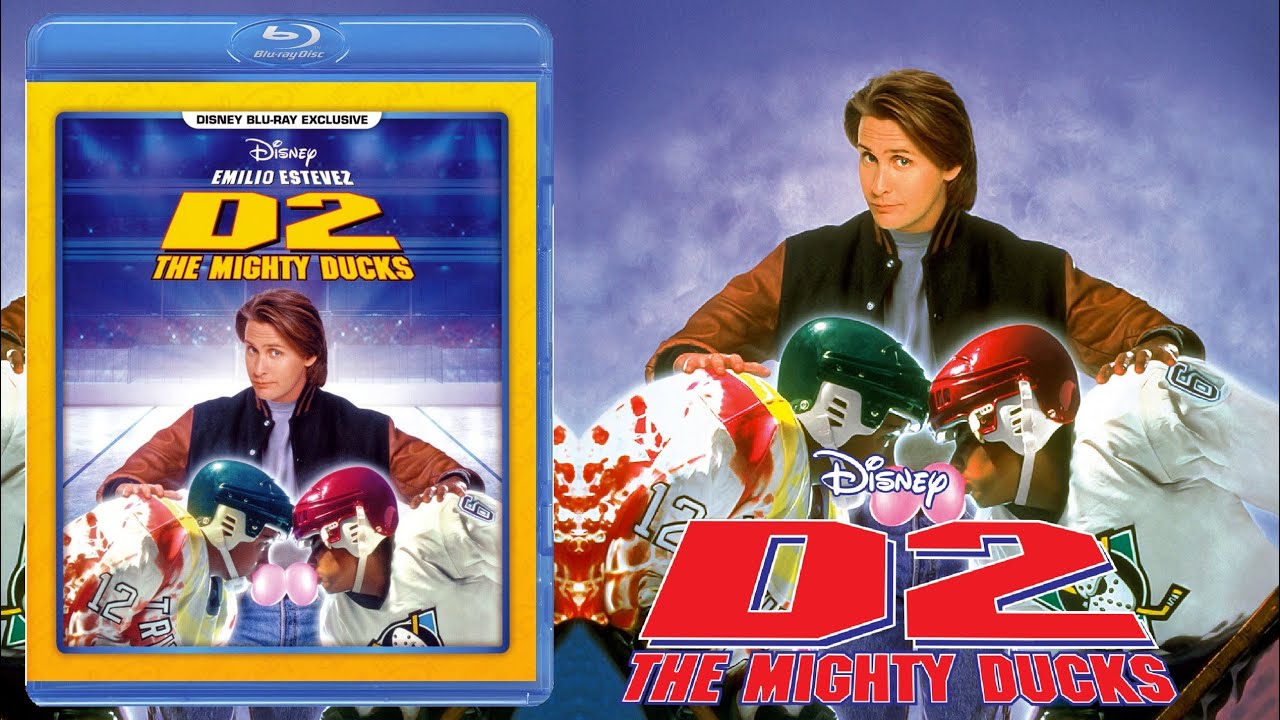 D2 The Mighty Ducks (Disney Movie Club Exclusive) Blu-ray Unboxing