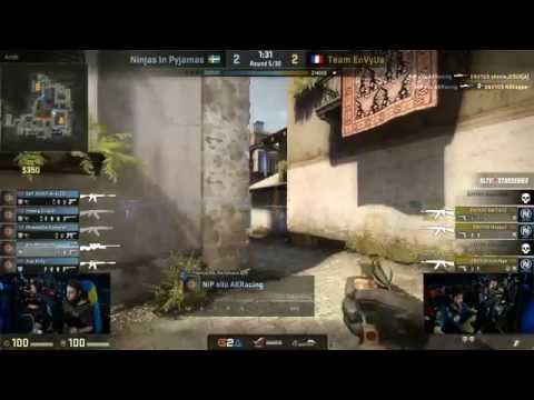 NiP Allu Double AWP Kill vs EnVyUs Starladder Grand-Final 03/29/2015