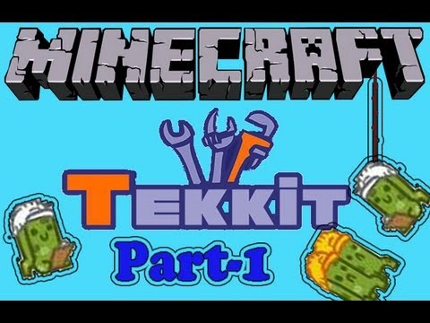 Minecraft Tekkit Let's Play Part-1