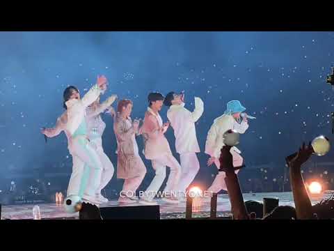 [211127] Dynamite (Live Band Remix) + Butter Fancam - BTS (방탄소년단) Permission to Dance PTD in LA D1