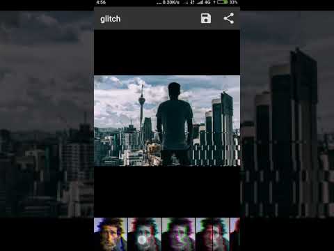 Glitch GIF Effect - Animated P Video