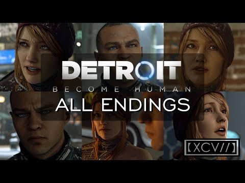 Detroit: Become Human ¦ 'Capitol Park' ALL ENDINGS (PC,PS4) 60fps |【XCV//】