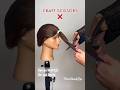Korean Wolf Cut Hair Tutorial || Do's and Don'ts #shorts #wolfcut #koreanwolcuthair