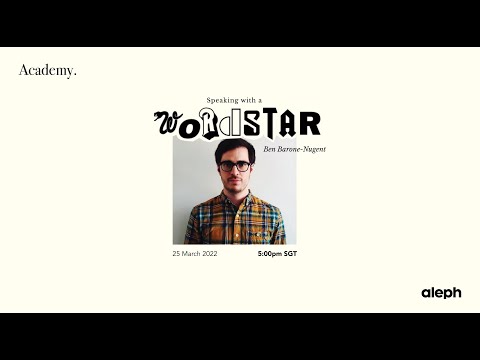 Aleph Academy – Speaking with a Wordstar