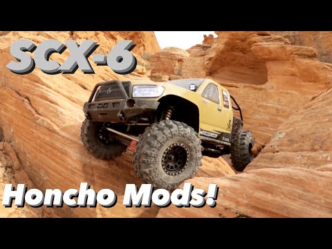 Axial SCX6 Honcho, Crawling with New Mods!