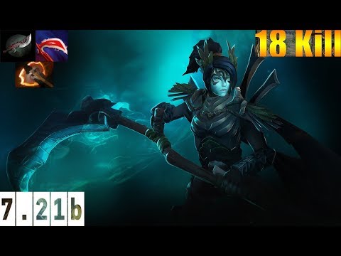 PERFECT PLAY PA 18 KILL 0 DEAD MID VS PA | DOTA 2 7.21b