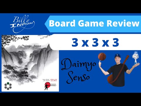 Daimyo Senso Board Game Review (3 x 3 x 3 format)