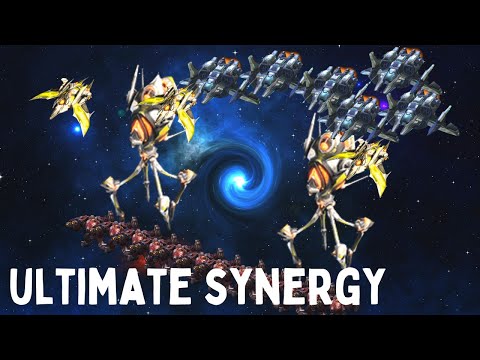 2V3 SYNERGY RAYNOR KARAX TEAM UP - Weekly Brawl [Starcraft 2 Direct Strike]