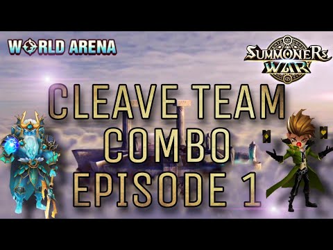 Cleave Team Combo in World Arena (RTA) Ep. 1 - Summoners War