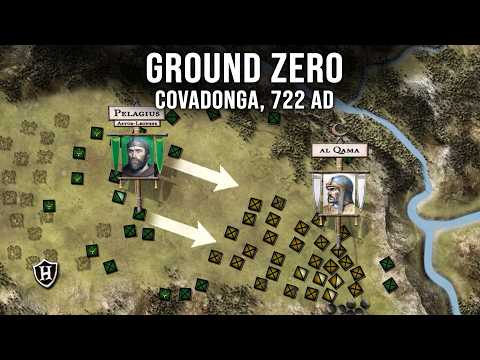 Origins of the Reconquista: Battle of Covadonga 722 AD