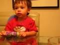 Gavin And Kaleb Eating Sherbert