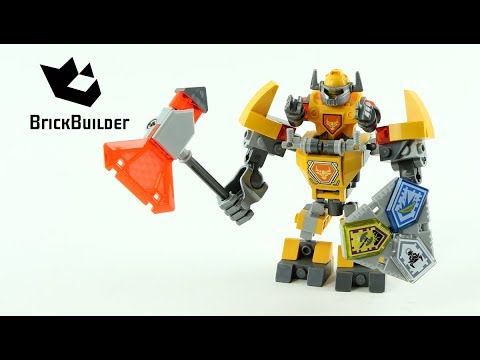 Vidéo LEGO Nexo Knights 70365 : La super armure d'Axl