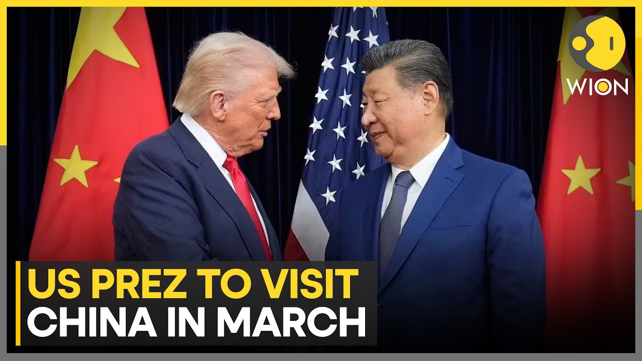 Trump to Visit China Amid Tariff Turmoil: US-China Trade Talks 2026 | WION