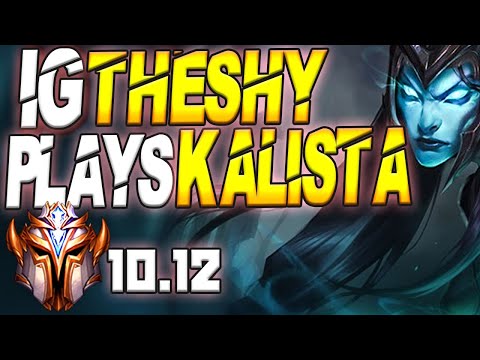 IG TheShy Plays Kalista Top Lane vs Ornn - 10.12