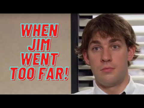 6 Times Jim Halpert WENT TOO FAR!  #theoffice #jimhalpert #stevecarell #michealscott #comedycentral
