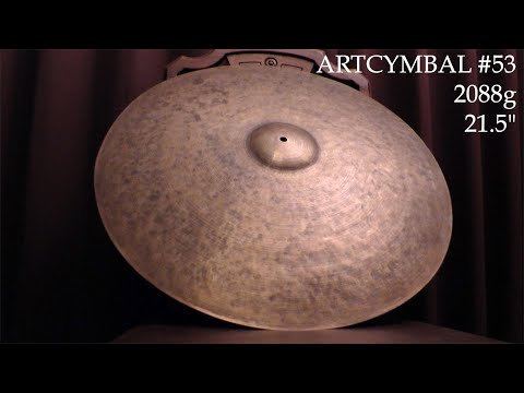 21.5" 2088g ARTCYMBAL #53(type 3) by Manabu Yamamoto