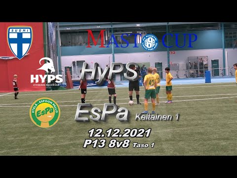 Masto Cup P13  HyPS - EsPA Keltainen 1  12.12.2021