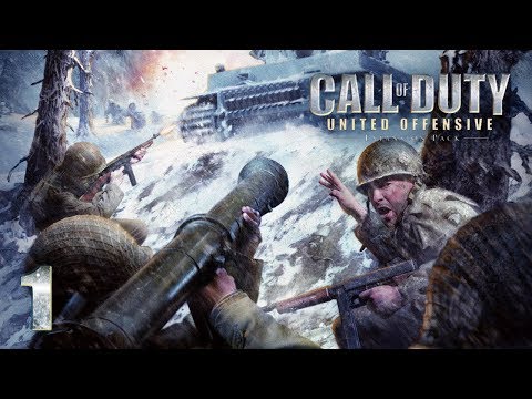 Call of Duty: United Offensive - HD Walkthrough Part 1 - Battle of the Bulge