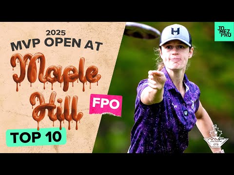 Top 10 FPO Shots from the 2025 MVP Open | Jomez Disc Golf