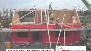 preview picture of video 'SE126 - SIP Energy House Construction video'