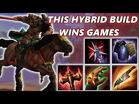 THIS WEIRD HYBRID BUILD AUTOMATICALLY WINS GAMES? - Season 9 Masters Ranked 1v1 Duel - SMITE