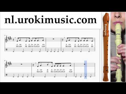 Blokfluitles (B.) Camila Cabello - All These Years Muzieknoten Cursus um-ih374