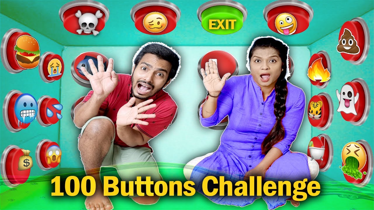 100 Mystery Buttons But Only One Lets You Escape | Hungry Birds