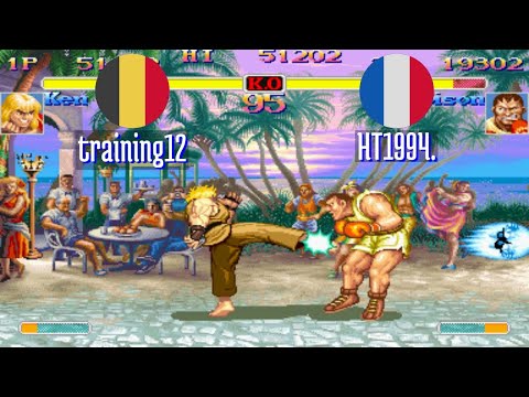 FT5 @ssf2xjr1: training12 (BE) vs HT1994. (FR) [Super SF II X ssf2x ssf2 Fightcade] Sep 23