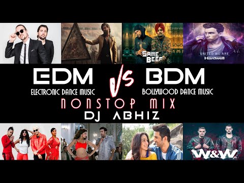 EDM Vs BDM - NonStop Mix - DJ Abhiz | Bollywood | EDM | House | Bigroom | Old Vs New