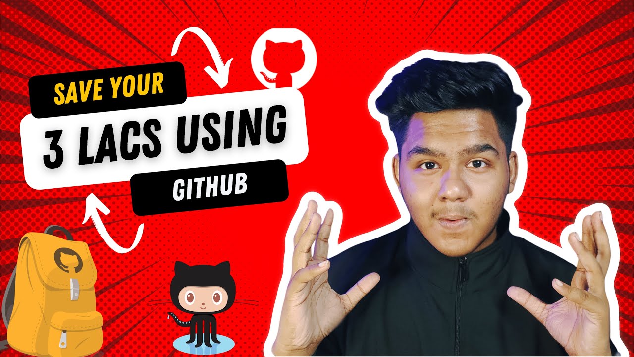 Github student developer pack | SAVE UPTO 3 LACS USING THIS GITHUB FEATURE🔥