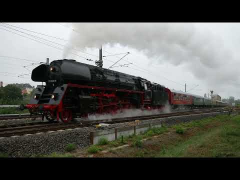 "Dampf Express" 175+1 Jahre von Berlin nach Hamburg - 01 509 in Berlin unterwegs