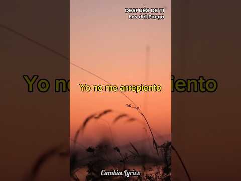 Después De Tí - Los del fuego