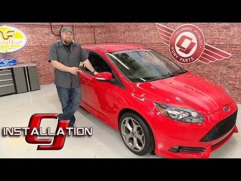 Focus ST Wheel Spacer Hub Centric 25mm Silver Pair 2013-2016 Installation