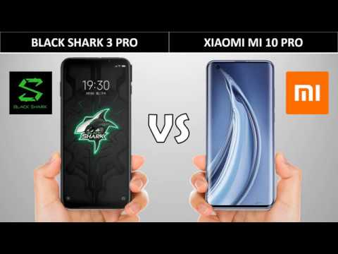 المقارنة بين BLACK SHARK 3 PRO VS XIAOMI MI 10 PRO